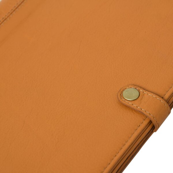 Premium Genuine Leather iPad Cover – Protective Case with Magnetic Closure & Stand for iPad - Image 5